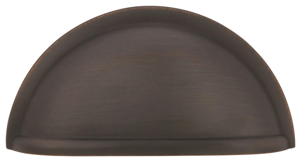 Amerock Traditional 3" 76 mm Center-to-Center Cabinet Cup Pull, Oil Rubbed Bronz