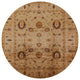 Ahgly Company Indoor Round Mid-Century Modern Area Rugs, 4' Round