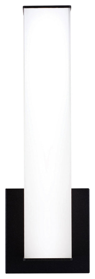 Tad 14" LED Sconce, 120-277V, 5 CCT, Black