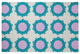 Pan Bubbles Spring Chenille Rug, Lilac, 4'x6'