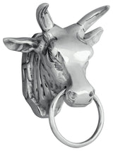 Mounted Bull Head Wall Decor