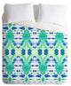 Amy Sia Inky Oceans Duvet Cover, Queen