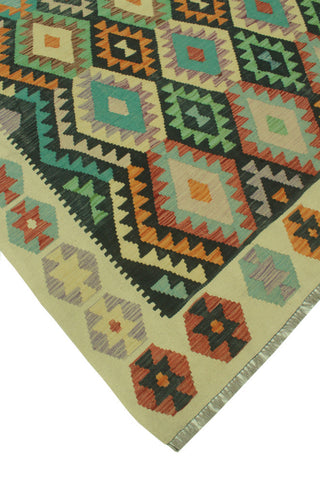 Sangat Kilim Noah Ivory/Charcoal Rug, 8'4x11'2