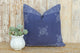 Blue Citlalee Aztec Block Print Pillow