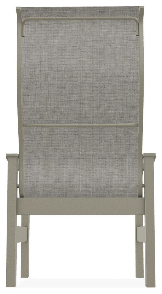 Leeward Sling Outdoor Supreme Armchair, Burke/Storm