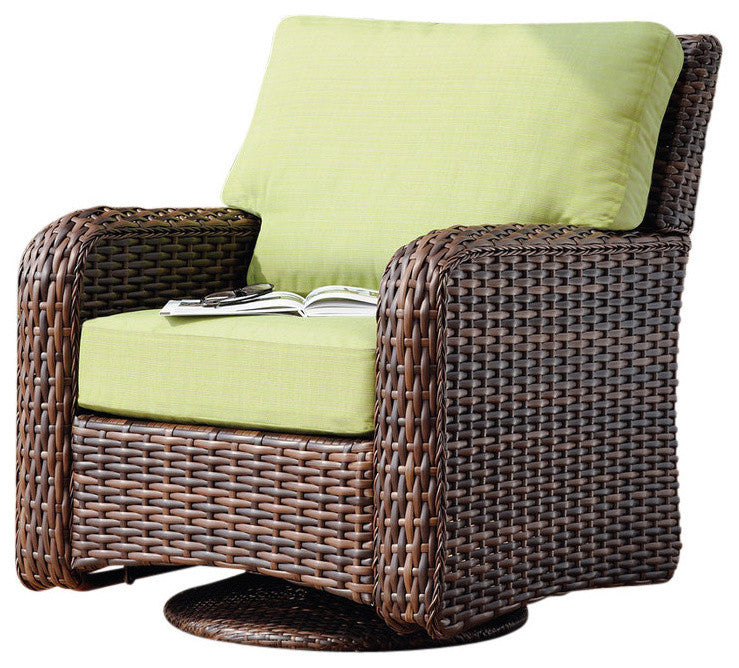St. Tropez Swivel Glider, Cornsilk