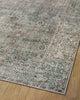 Chris Loves Julia x Loloi Jules Emerald / Antique Ivory 5'-0" x 7'-6" Area Rug