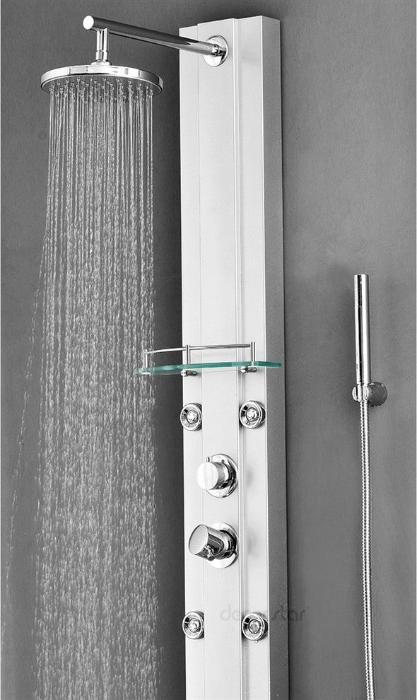 Nanaimo Aluminium Rain Fall Shower Panel Set