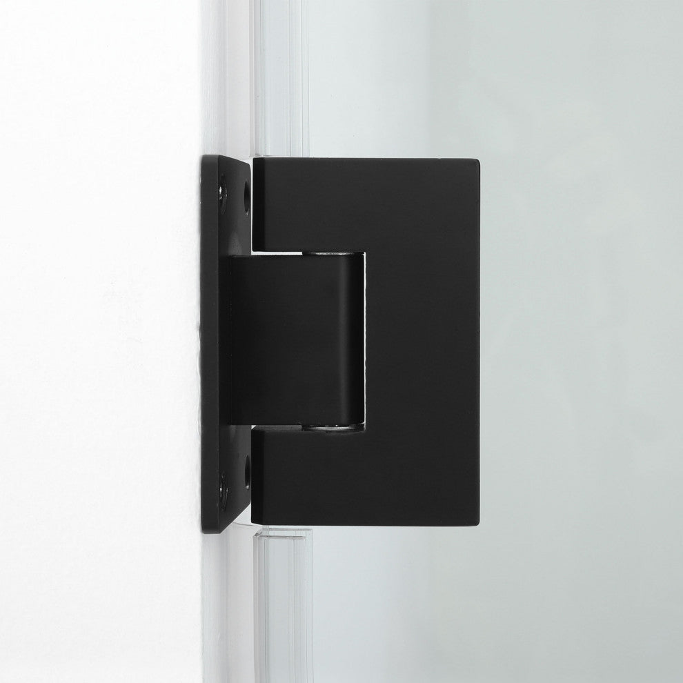 36x72  Swing-Out Shower Door ULTRA-E Matte Black