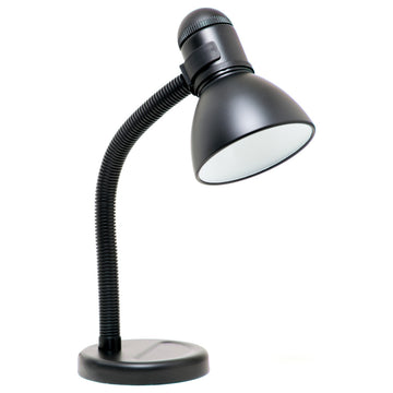 Boston Harbor TL-TB-134-BK-3L Gooseneck Desk Lamp, 16-1/2", Black