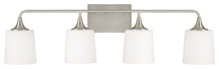 Capital Lighting 148941-541 Presley 4 Light 37"W Vanity Light - Brushed Nickel