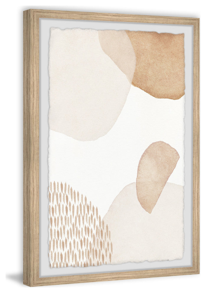 "Moderate Intensity" Framed Painting Print, 30x45