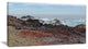 "Beautiful Azores Rocky Coast" Seashore Canvas Art, 32"x16"