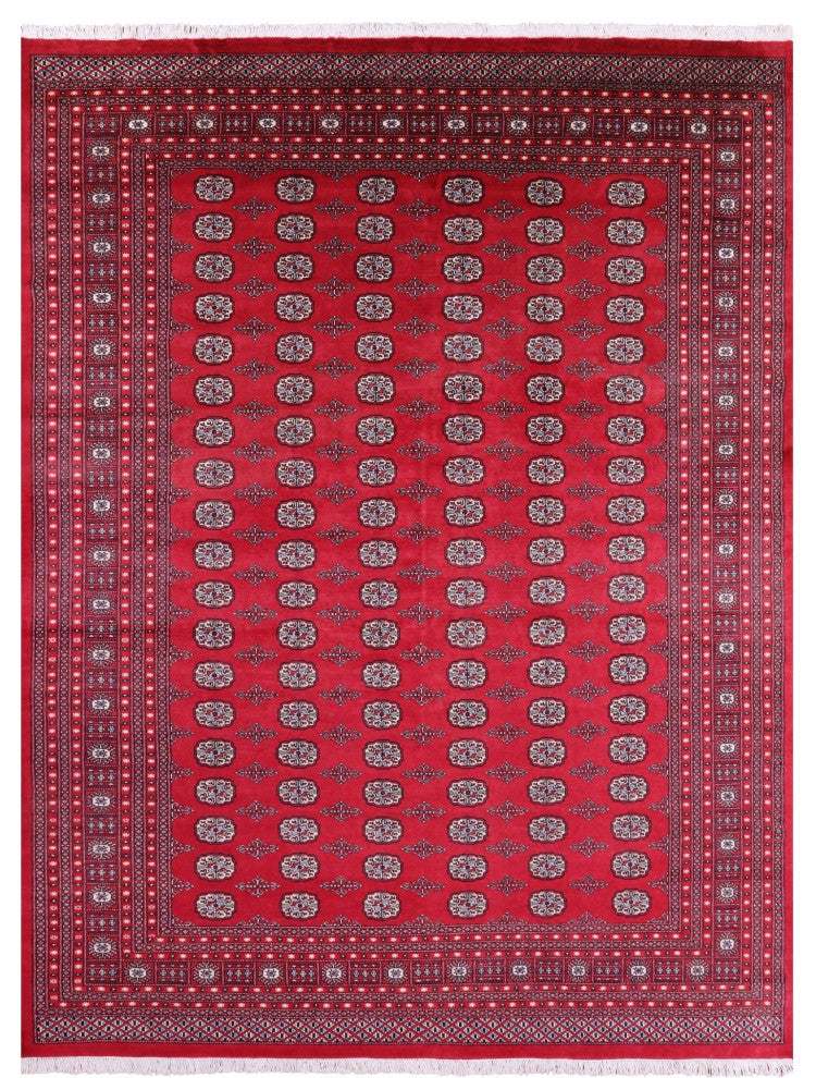 Silky Bokhara Handmade Wool Rug 9' 1" X 12' 0" - Q13759