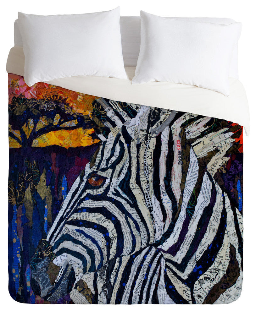 Deny Designs Elizabeth St Hilaire Nelson Seeing Stripes 2 Duvet Cover Set