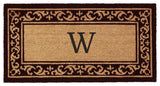 Kendall Monogram Doormat, 3'x6', W