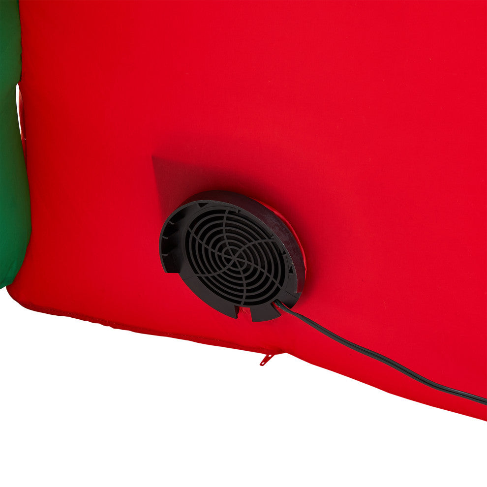 8FT Lighted Inflatable Gift Boxes Decor