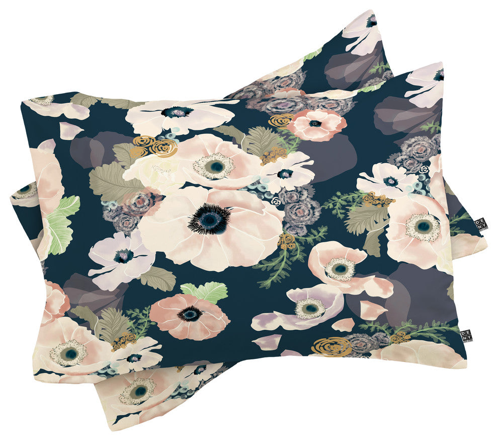 Deny Designs Khristian A Howell Une Femme In Blue Pillowcase