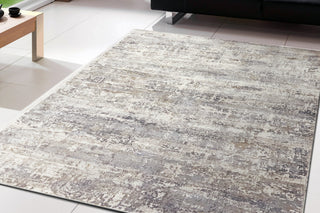 Castilla Cream And Gray Area Rug, 9X12.10