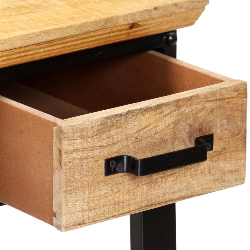 vidaXL Writing Table Computer Desk Home Office Study Table Solid Mango Wood