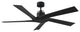 Aspen 56" Ceiling Fan Midnight Black