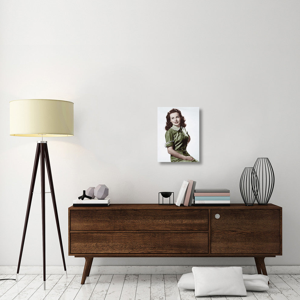 "Jeanne Crain" Stretched Canvas Giclee by Hollywood Photo Archive, 17"x22"