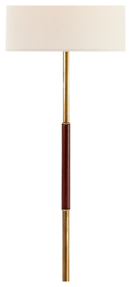 Elongated Linen Shade Floor Lamp | Andrew Martin Frankfort