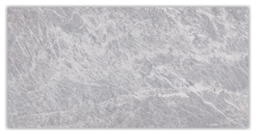 Norde Grigio Leather 12x24 Marble Tile