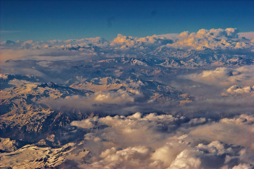 "Clouds II" CF Print, 14"x11"