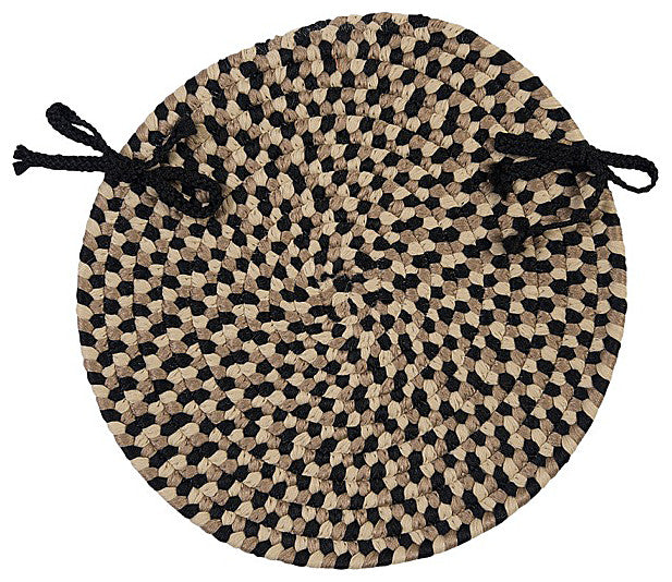 Colonial Mills Chair Pad Burmingham Neutral Tone Chair Pad