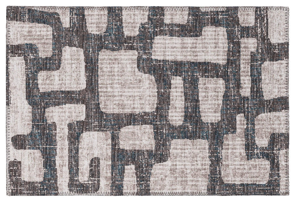 Indoor/Outdoor Sedona SN4 Pebble Machine Washable 1'8" x 2'6" Rug