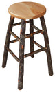 Hickory Bar Stool, Rustic Hickory, Bar Height
