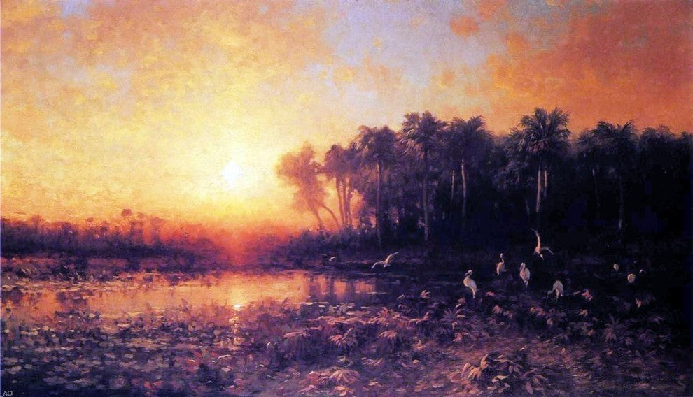 George Herbert McCord Florida Sunrise Wall Decal