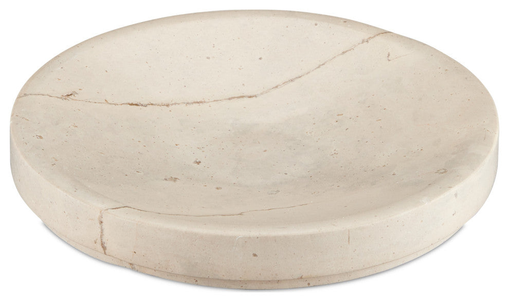 Grecco Marble Low Bowl, 2-Piece Set