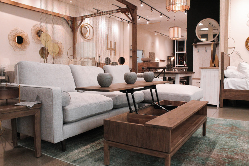 West 51" Wide Coffee Table With Lift Top
