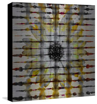 "Daisy Window" UV Ink Print on Brushed  Aluminum, 32"x32"