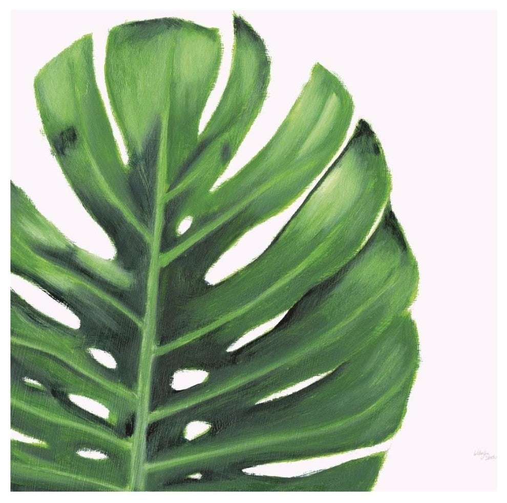 "Statement Palms IV" Digital Paper Print by Wellington Studio, 32"x32"