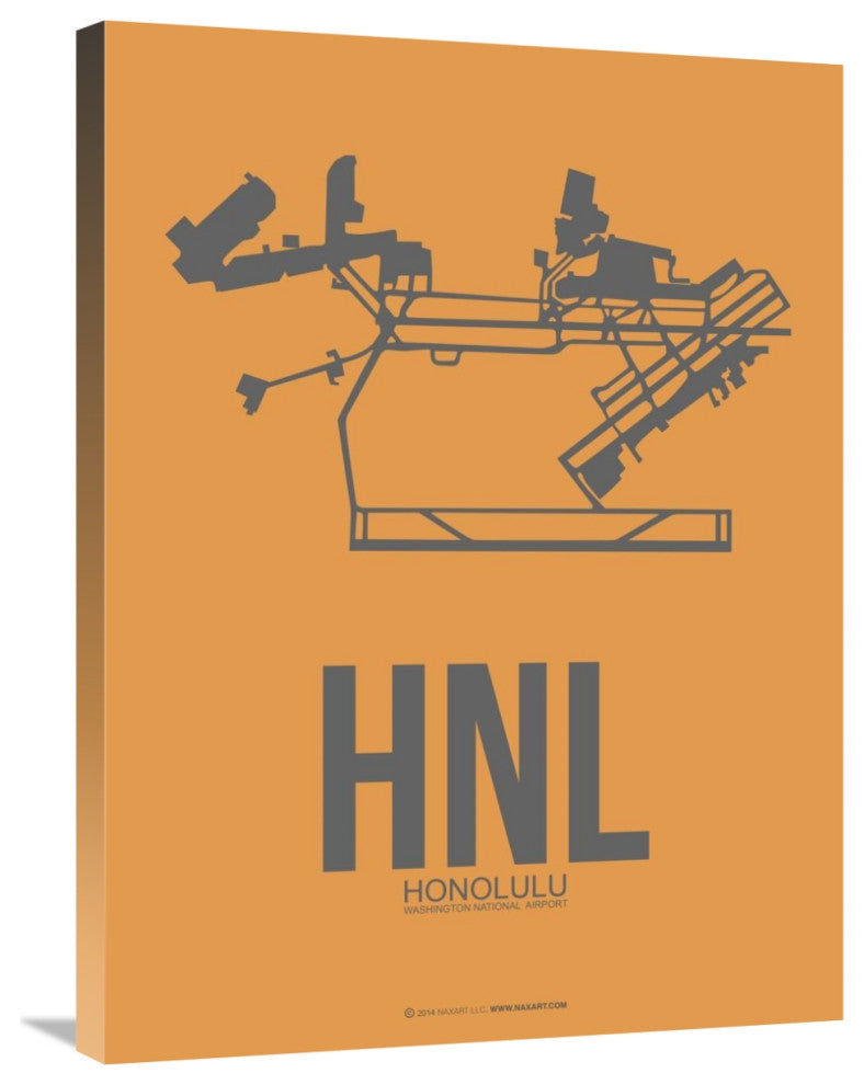 "HNL Honolulu Airport 2" Fine Art Print