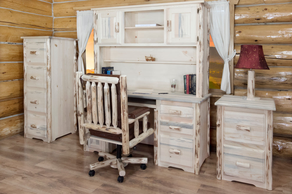 Montana Collection 2-Drawer File Cabinet, Ready to Finish