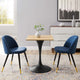 Dining Table, Square, Wood, Black Brown Natural, Modern, Cafe Bistro Restaurant