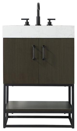 Elegant Lighting VF29224 Caroline 24" - Mocha Brown