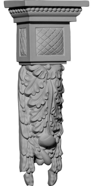 4 1/4"W x 2 1/2"D x 10 7/8"H Hampshire Large Drop Corbel