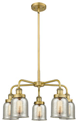 Innovations Cone 5 23" Chandelier Brushed Brass