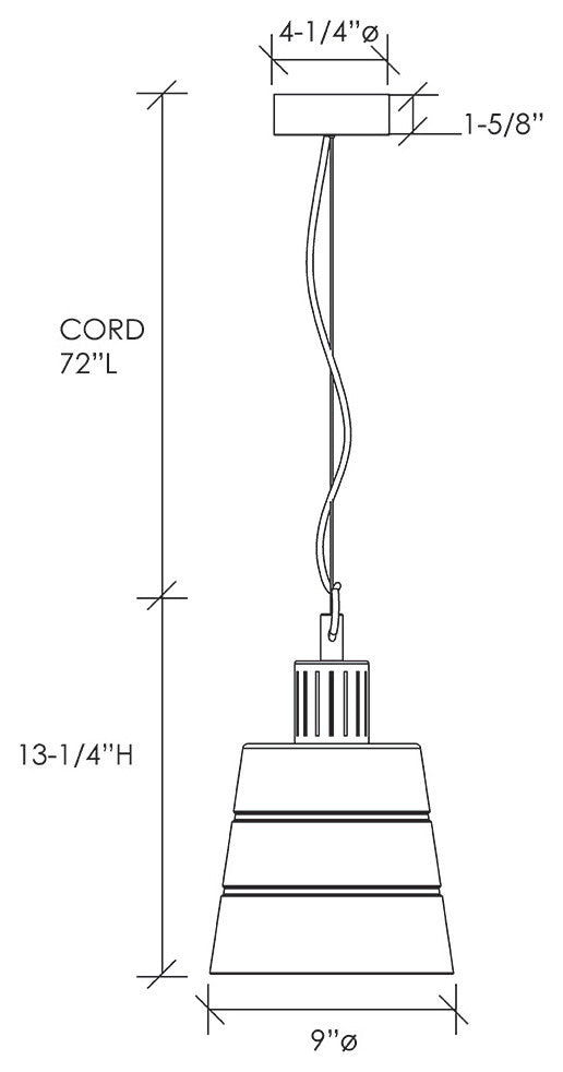 Madison White LED Handcrafted Glass Pendent, Satin Nickel 2700K 90Cri