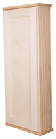 Sandalwood On the Wall Unfinished Cabinet 43.5h x 15.5w x 5.25d
