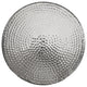 Sofa Side Table, Round, Aluminum, Metal, Silver, Lounge Cafe Lobby Hospitality