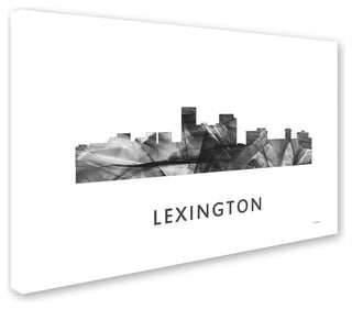 Marlene Watson 'Lexington Kentucky Skyline' Canvas Art, 19x12
