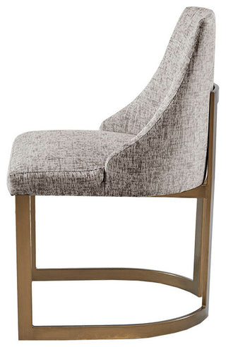 Madison Park Dining Chairs Transitional Modern Side Chairs, Set of 2, Grey, Dining Chair