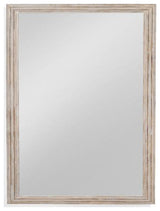 Pangea Floor Mirror - White With Gold Touch