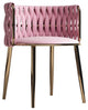 Light Luxury Nordic Single Sofa Chair, Pink